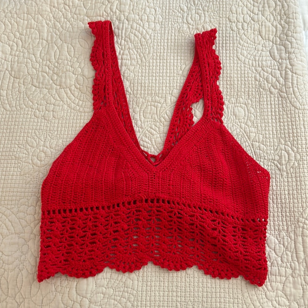 Forever 21 crochet top